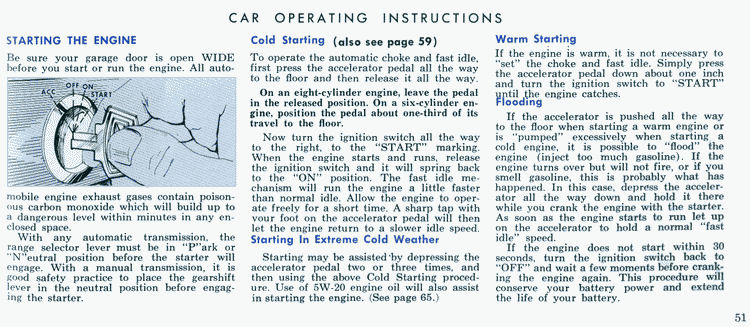 1965 Ford Owners Manual Page 37